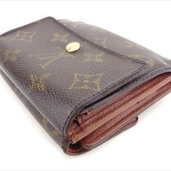 Louis Vuitton Wallet Purse Monogram Brown Woman unisex Authentic - Picture 4 of 7